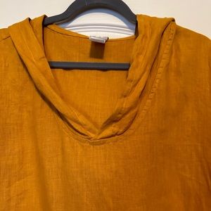 Match Point Linen Hoodie dress